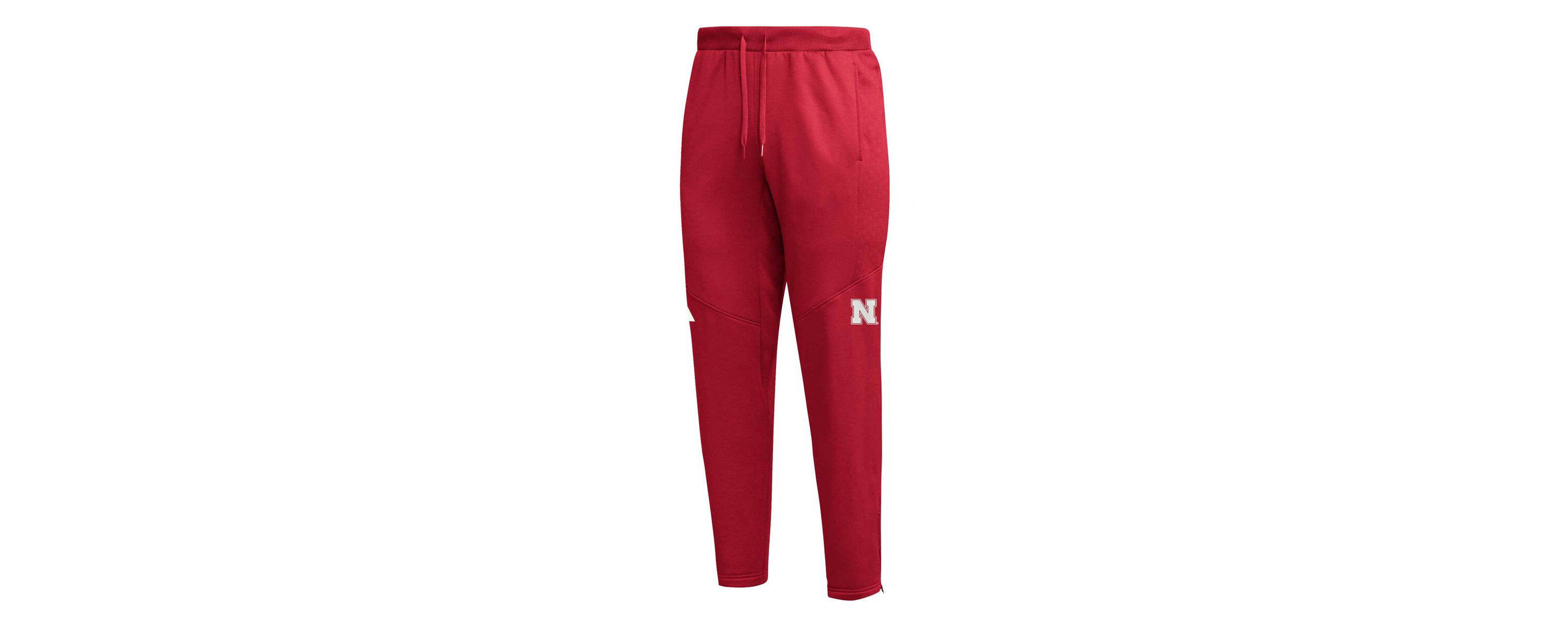 NCAA Nebraska Huskers 2023 Travel AEROREADY Tapered Pants