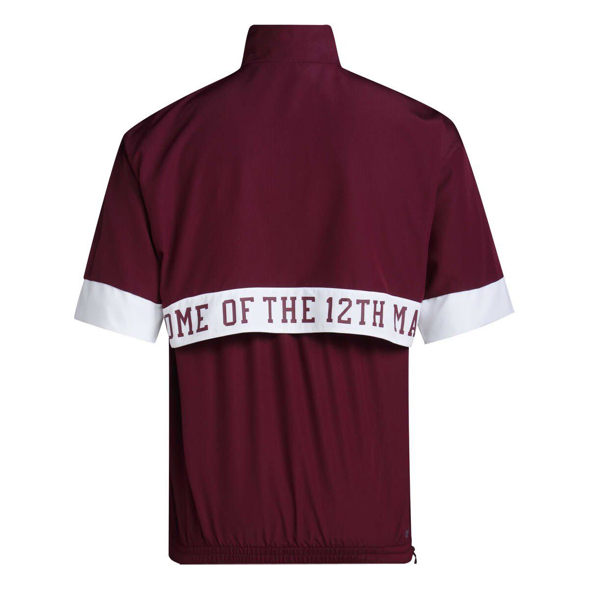 NCAA Texas A&M Aggies Strategy Short Sleeve Half-Zip Jacket