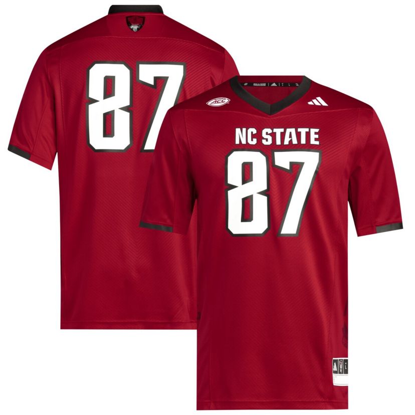 NCAA #87 NC State Wolfpack Premier Jersey
