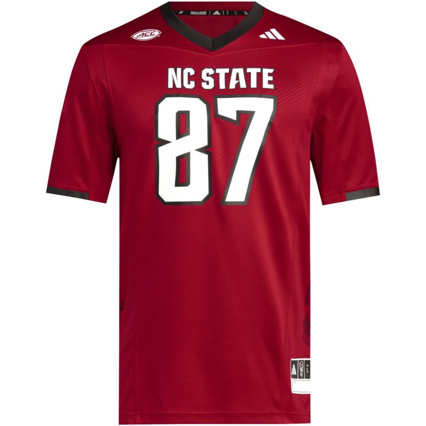 NCAA #87 NC State Wolfpack Premier Jersey