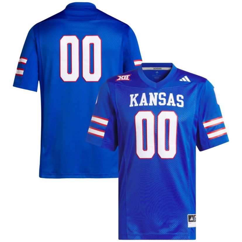 NCAA #00 Kansas Jayhawks Premier Football Jersey