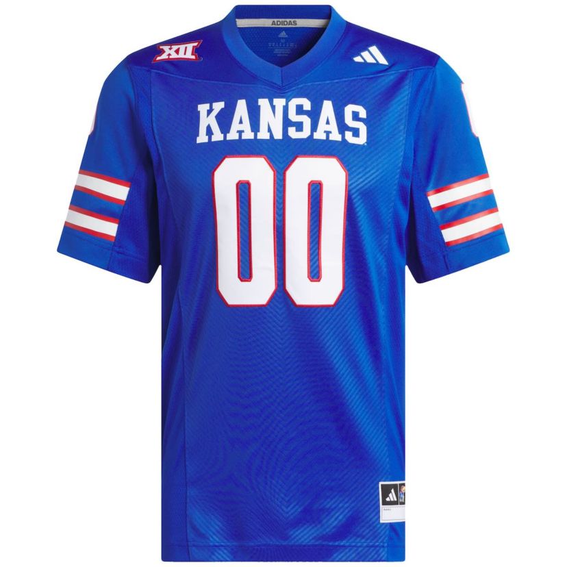 NCAA #00 Kansas Jayhawks Premier Football Jersey