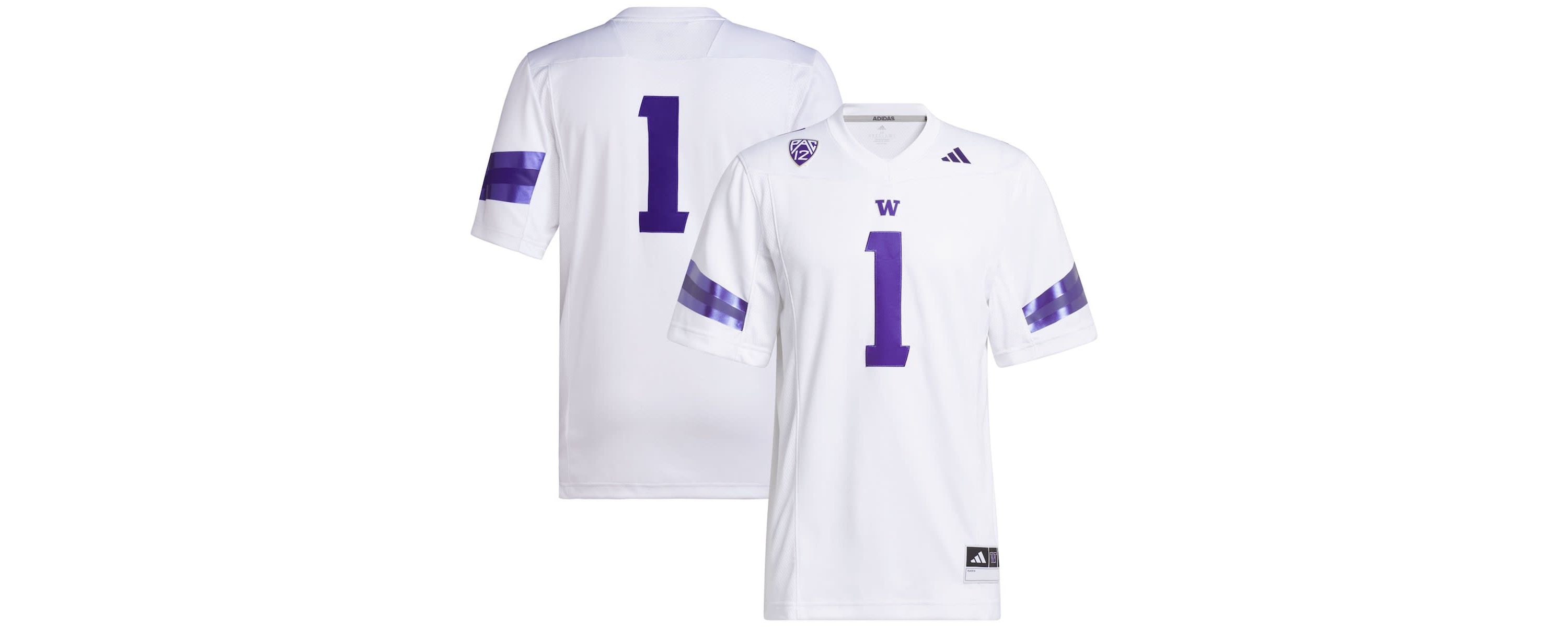 NCAA #1 Washington Huskies Premier Football Jersey