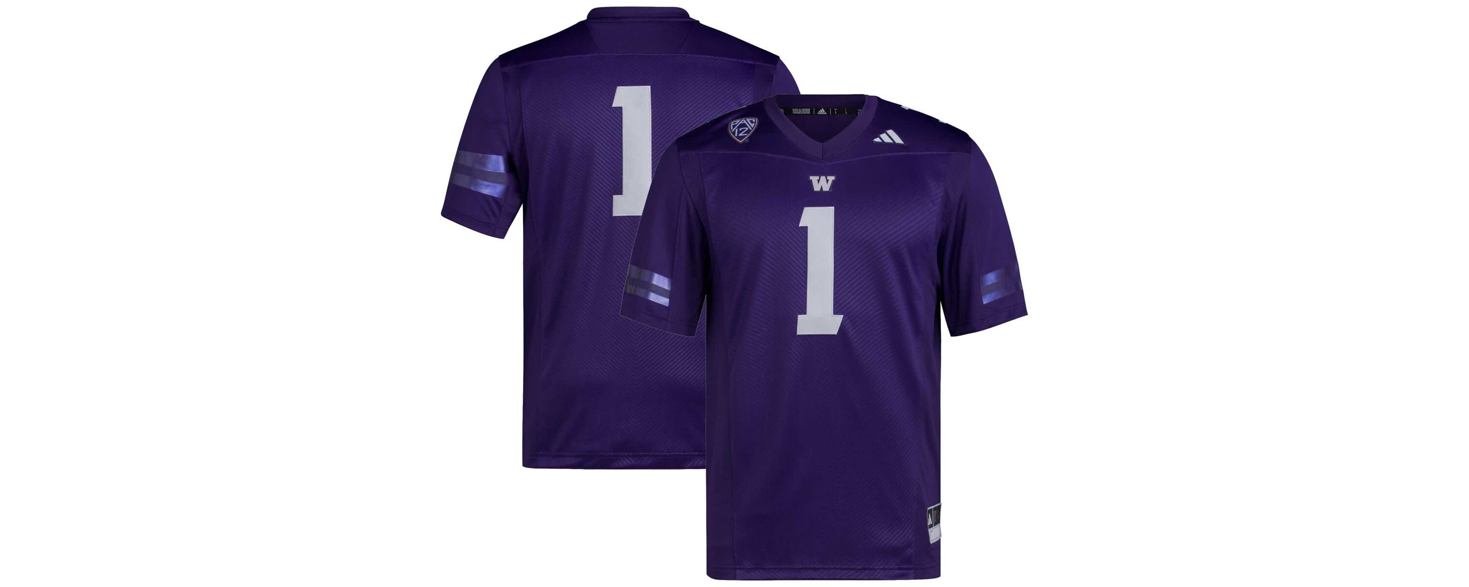 NCAA #1 Washington Huskies Premier Football Jersey