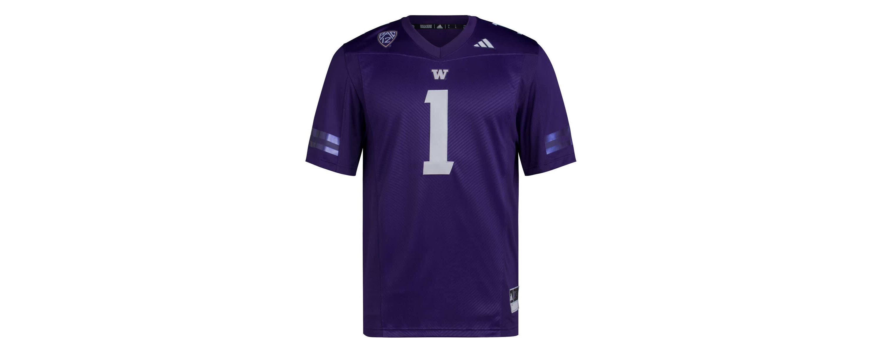 NCAA #1 Washington Huskies Premier Football Jersey