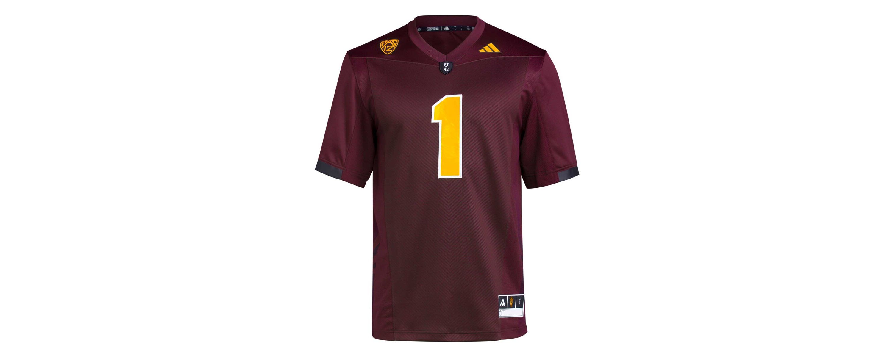 NCAA #1 Arizona State Sun Devils Premier Football Jersey