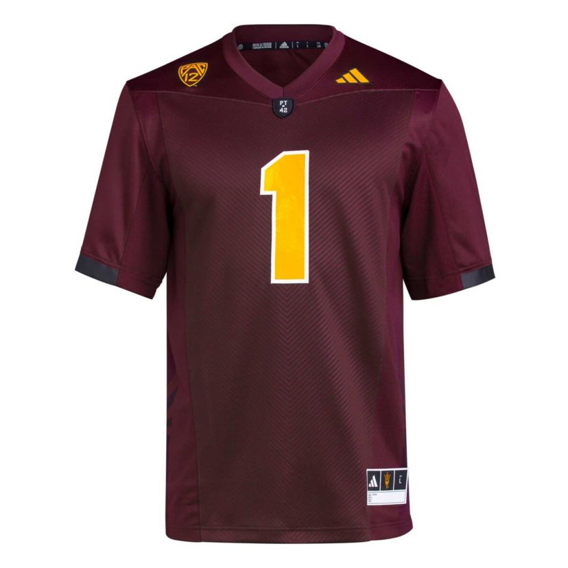 NCAA #1 Arizona State Sun Devils Premier Football Jersey