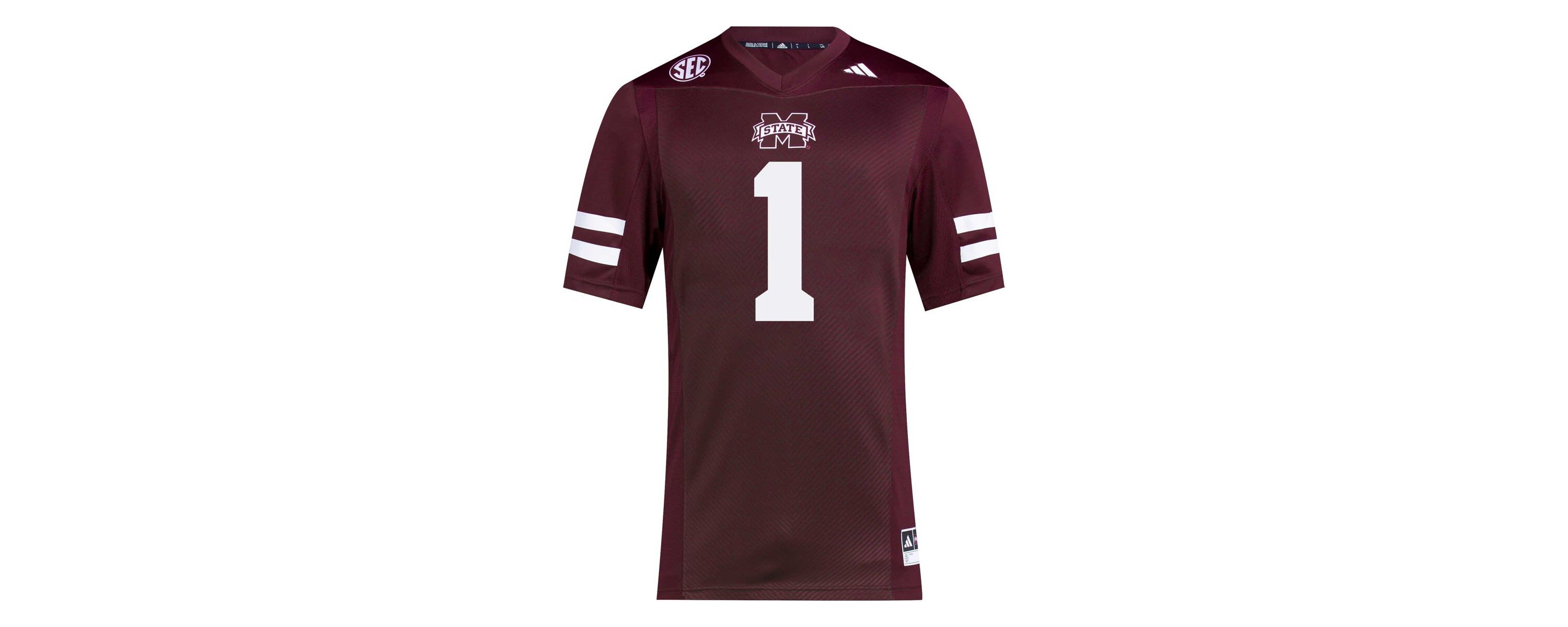 NCAA #1 Mississippi State Bulldogs Premier Football Jersey