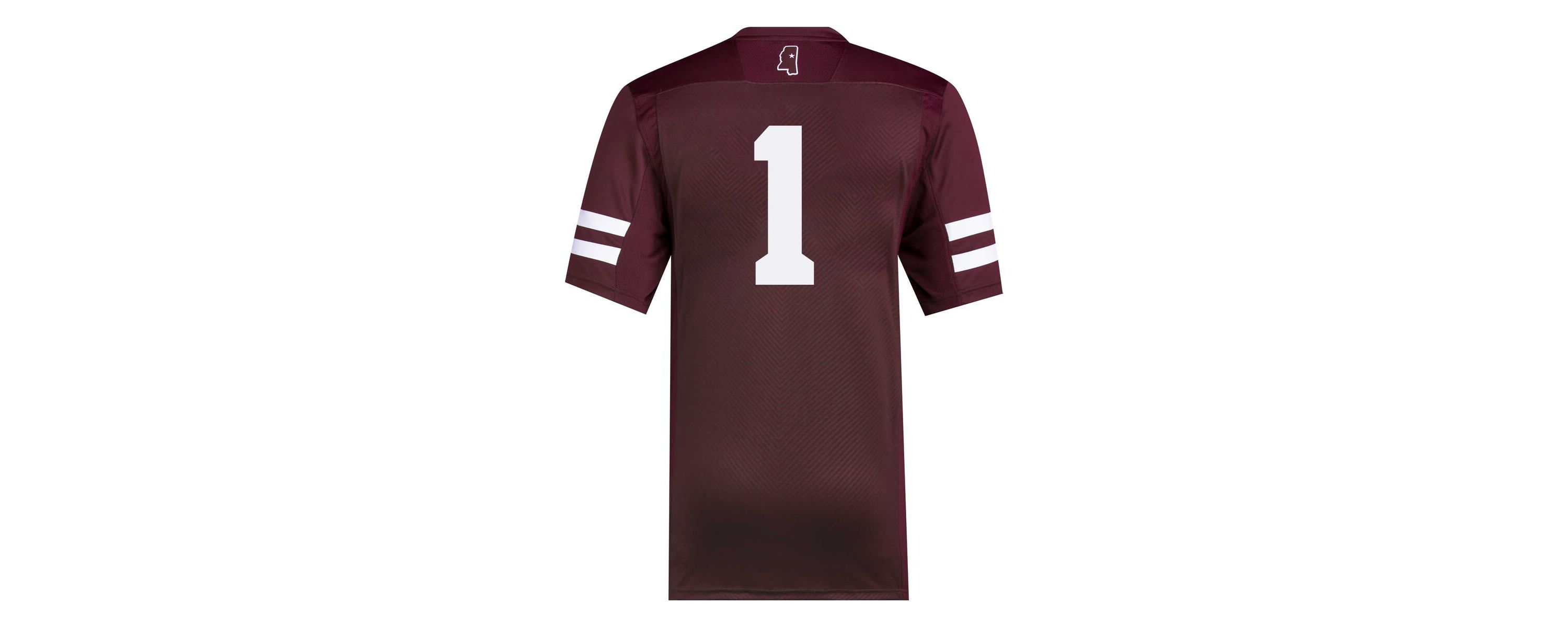 NCAA #1 Mississippi State Bulldogs Premier Football Jersey