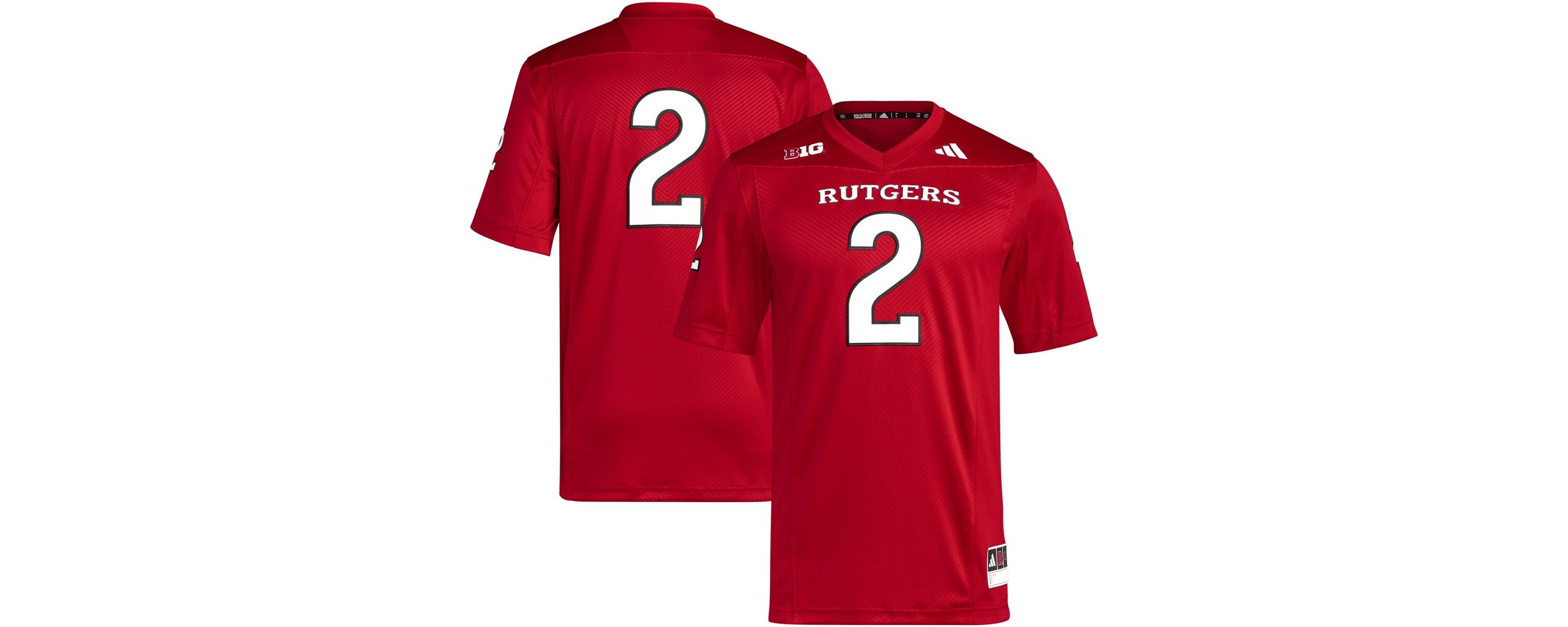 Rutgers Scarlet Knights NCAA #2 Rutgers Knights Premier Football Jersey