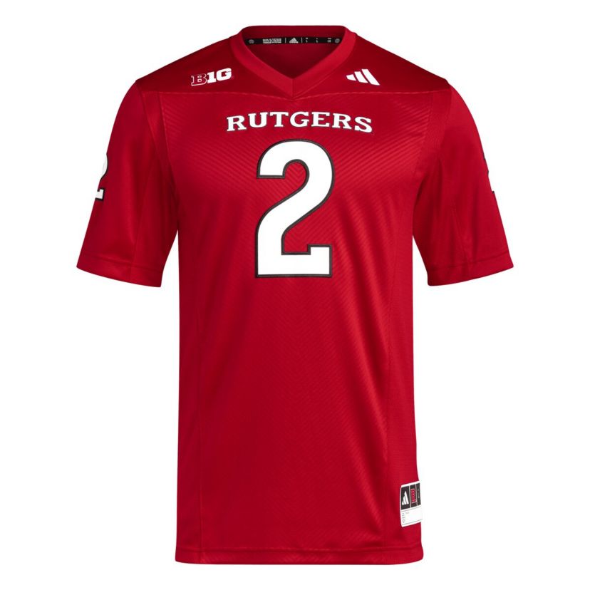 Rutgers Scarlet Knights NCAA #2 Rutgers Knights Premier Football Jersey