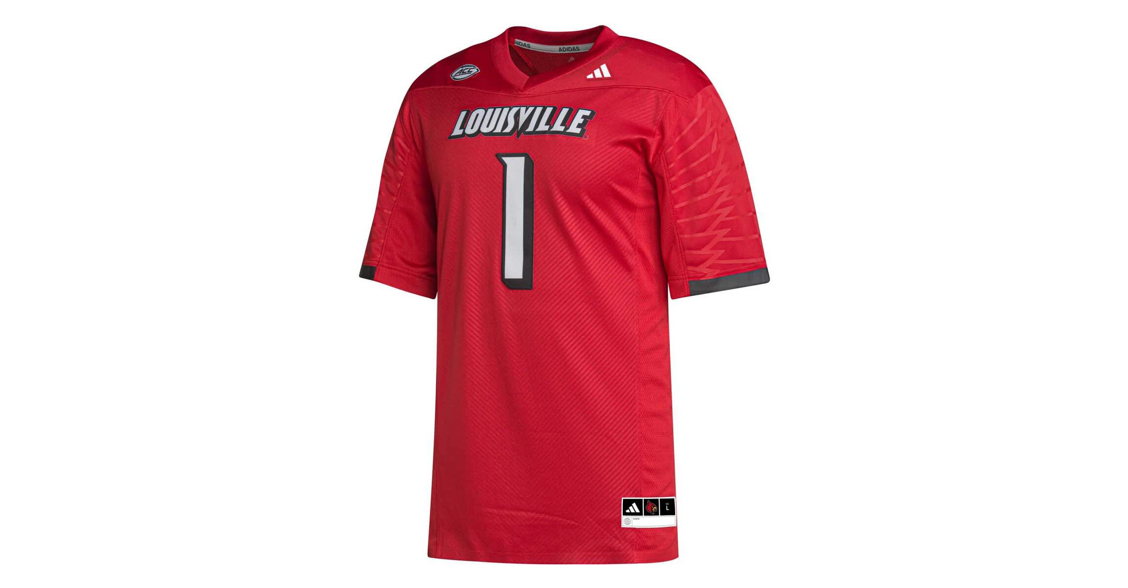NCAA #1 Louisville Cardinals Premier Football Jersey