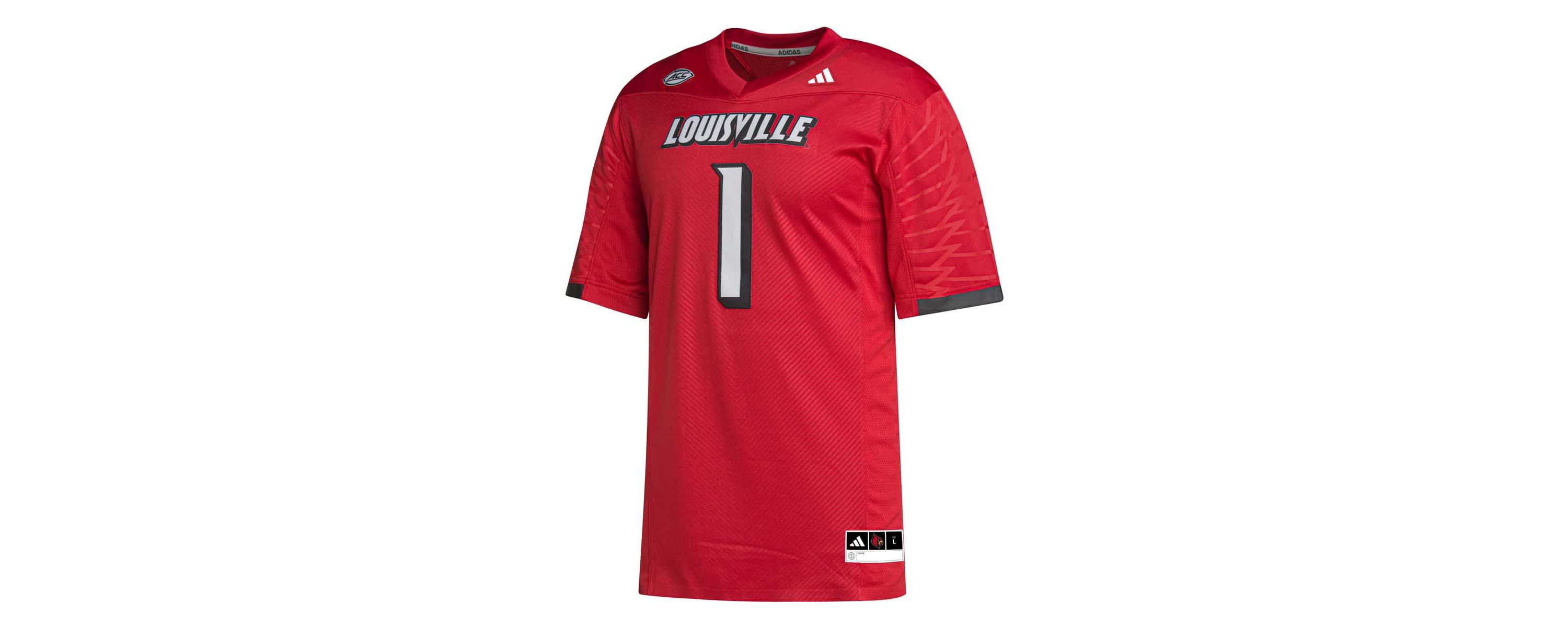 NCAA #1 Louisville Cardinals Premier Football Jersey