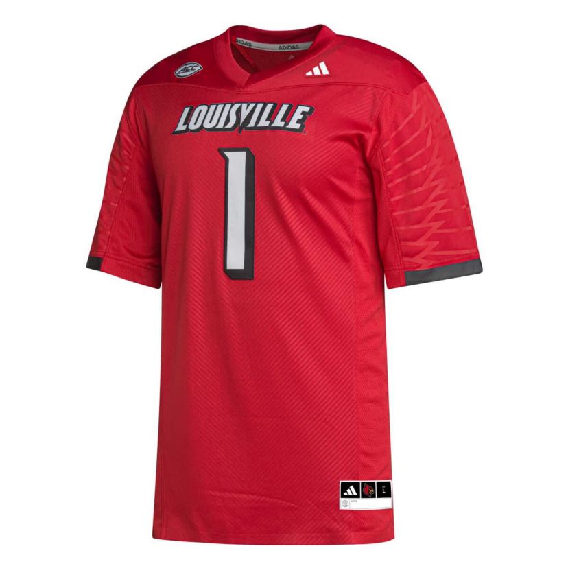 NCAA #1 Louisville Cardinals Premier Football Jersey