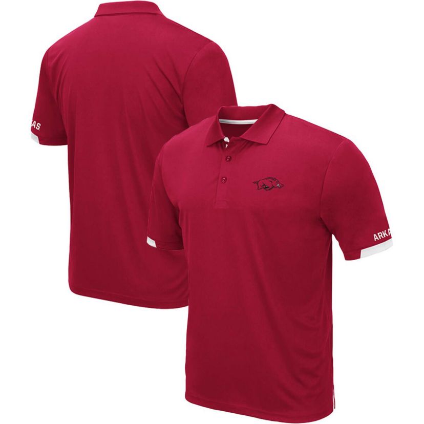 NCAA Arkansas Razorbacks Big & Tall Santry Polo