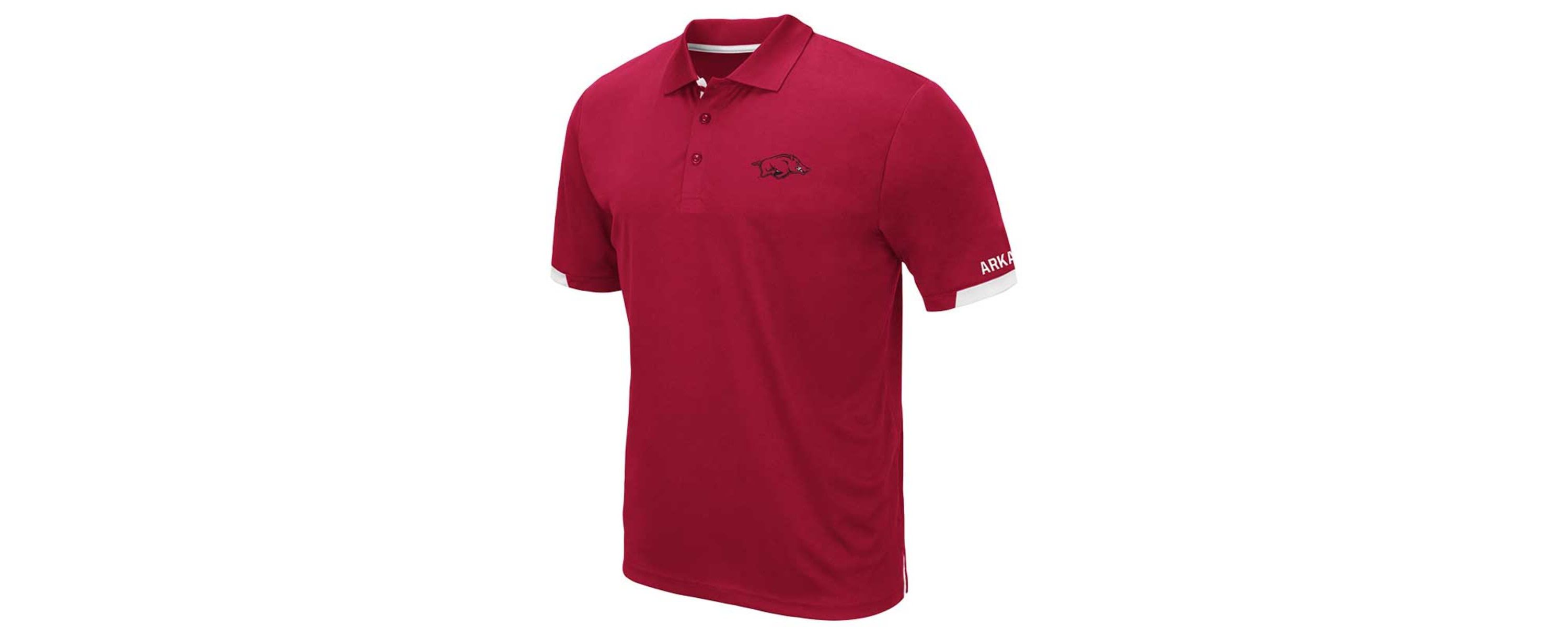 NCAA Arkansas Razorbacks Big & Tall Santry Polo