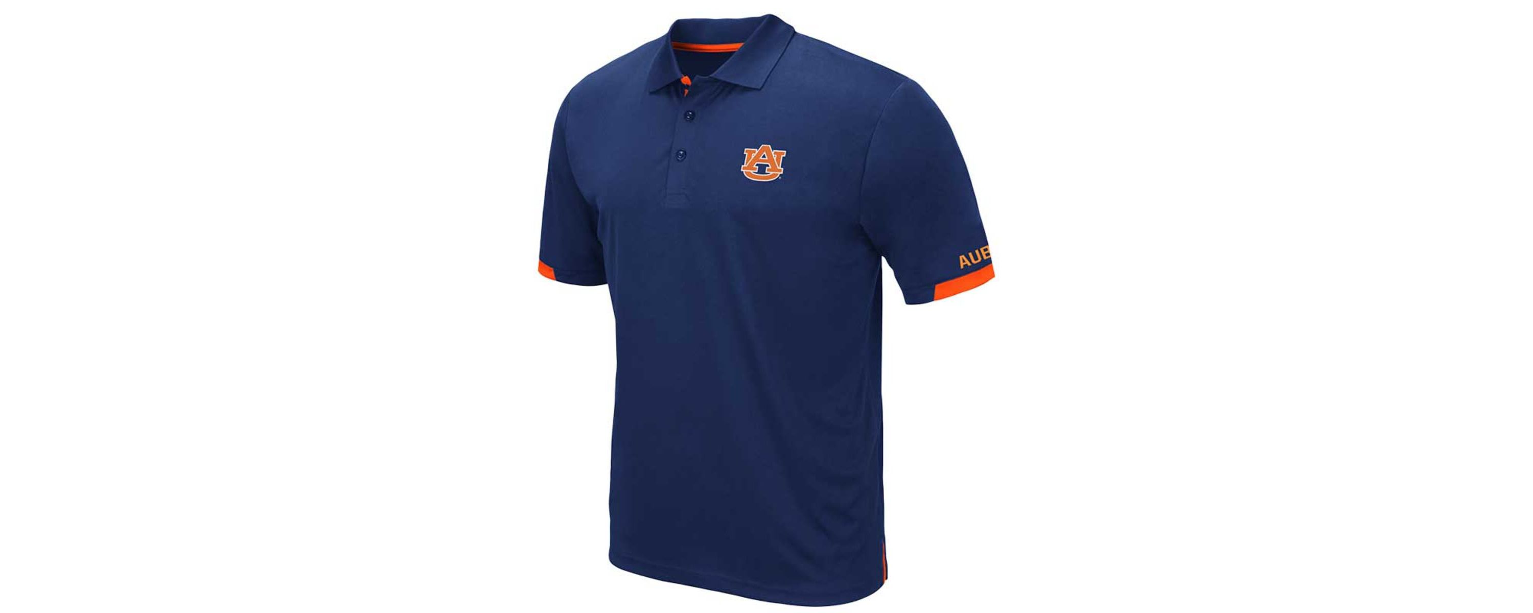 NCAA Auburn Tigers Big & Tall Santry Polo