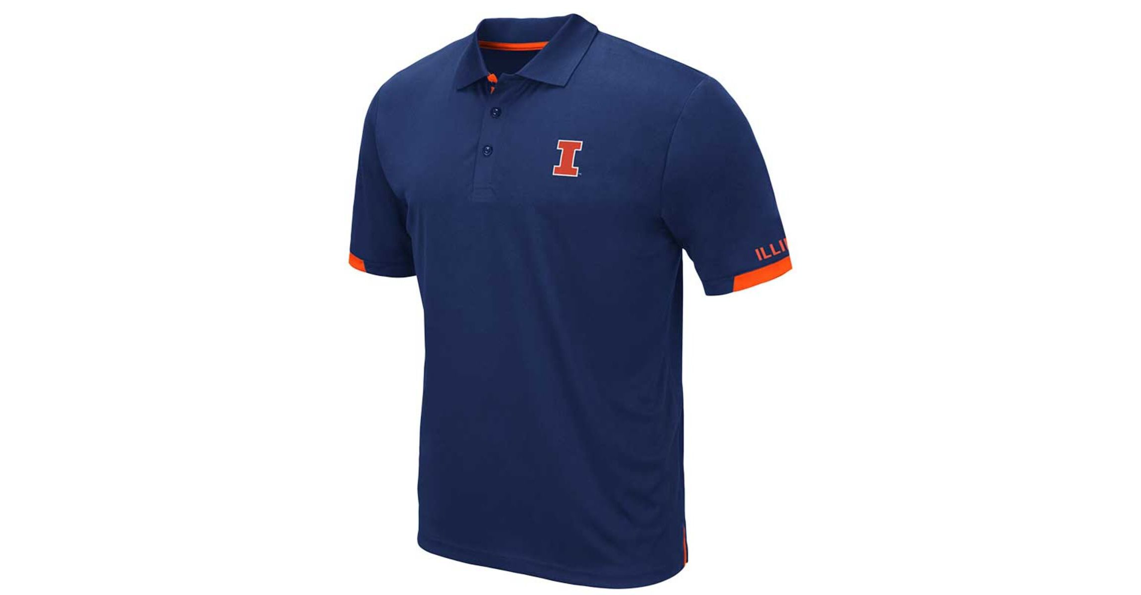 NCAA Illinois Fighting Illini Big & Tall Santry Polo
