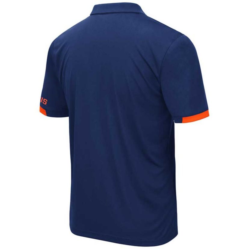 NCAA Illinois Fighting Illini Big & Tall Santry Polo