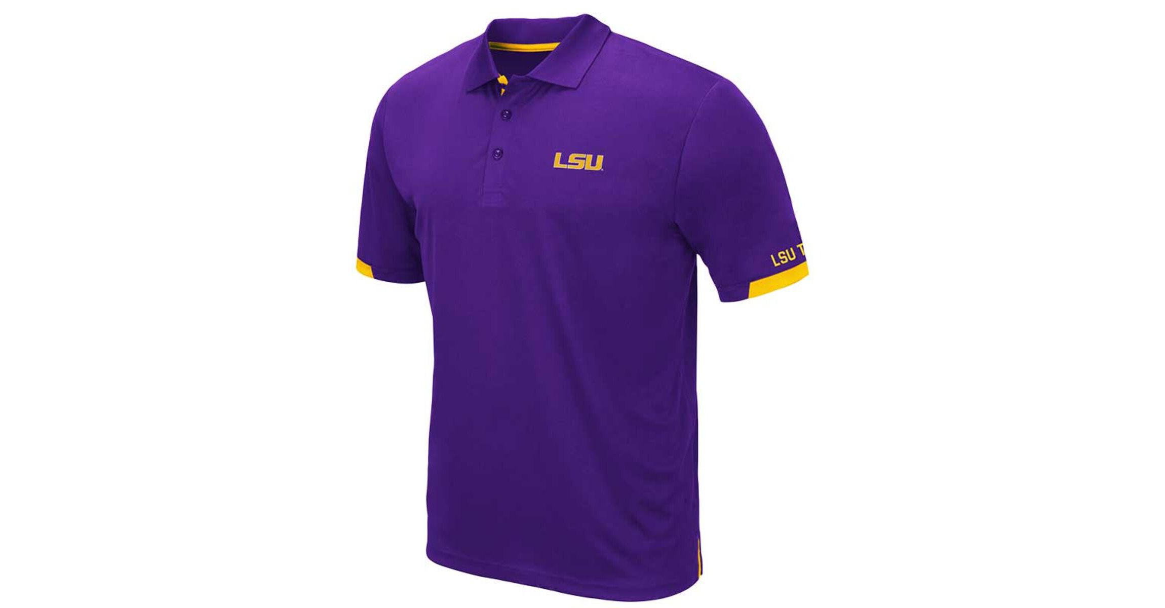 NCAA LSU Tigers Big & Tall Santry Polo