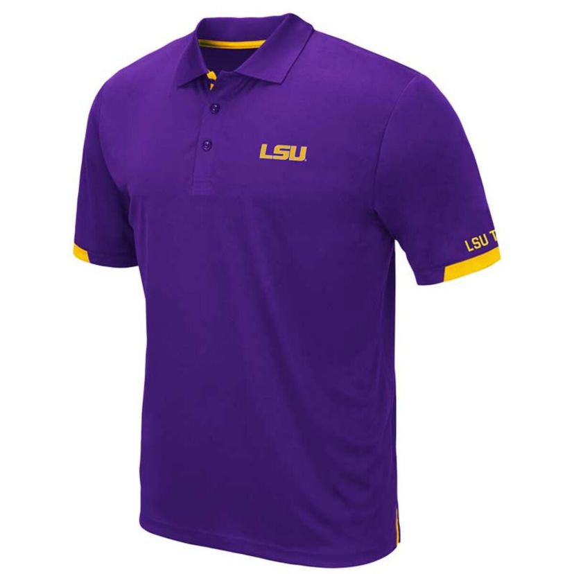 NCAA LSU Tigers Big & Tall Santry Polo