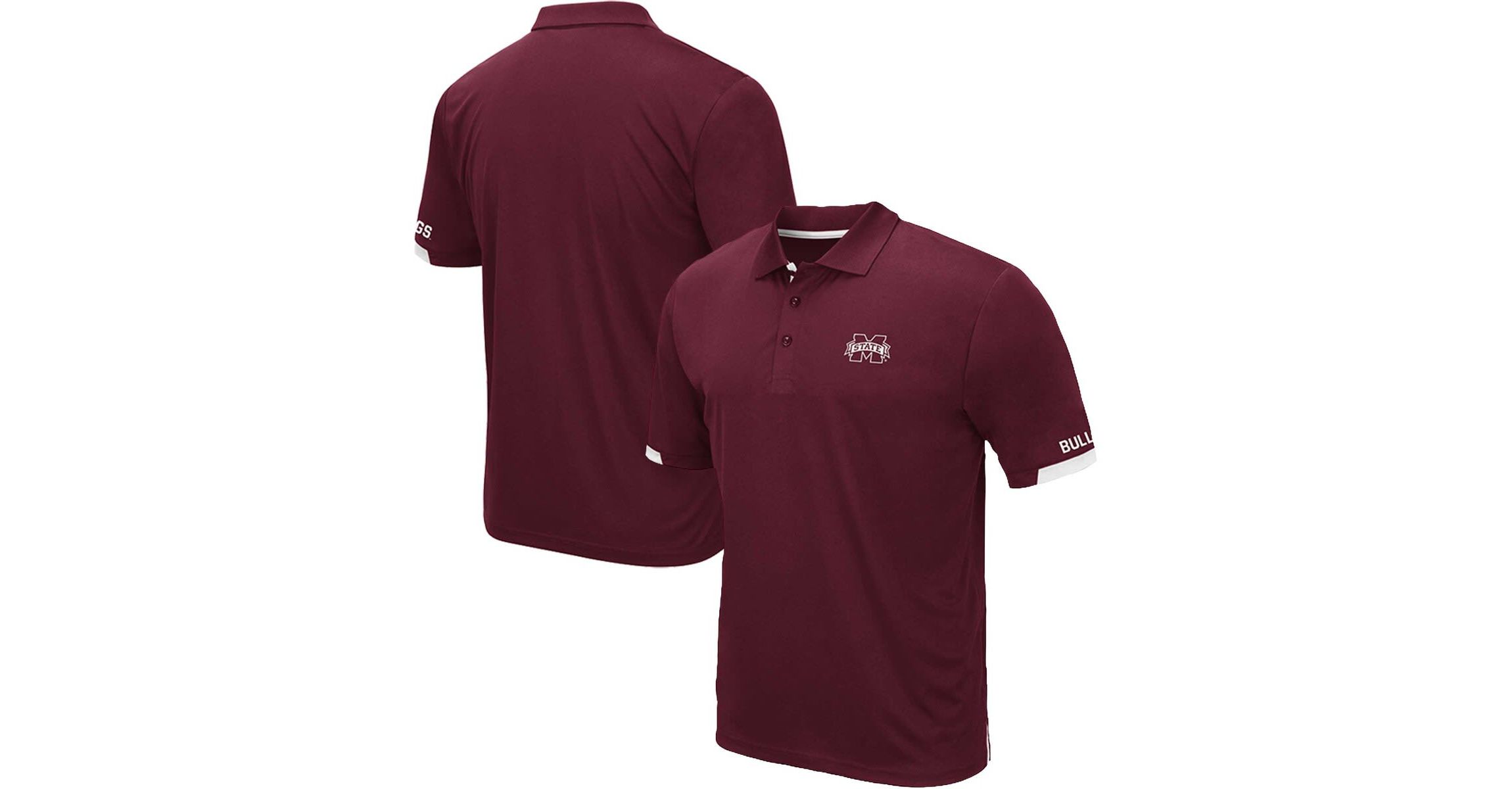 NCAA Mississippi State Bulldogs Big & Tall Santry Polo