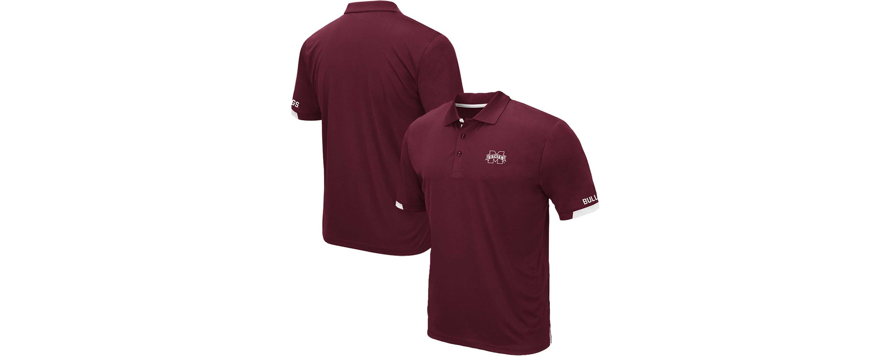 NCAA Mississippi State Bulldogs Big & Tall Santry Polo