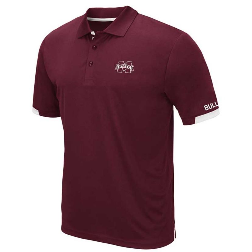 NCAA Mississippi State Bulldogs Big & Tall Santry Polo