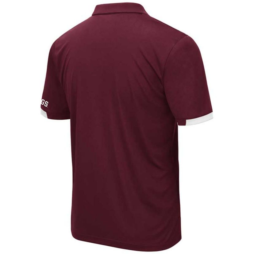 NCAA Mississippi State Bulldogs Big & Tall Santry Polo