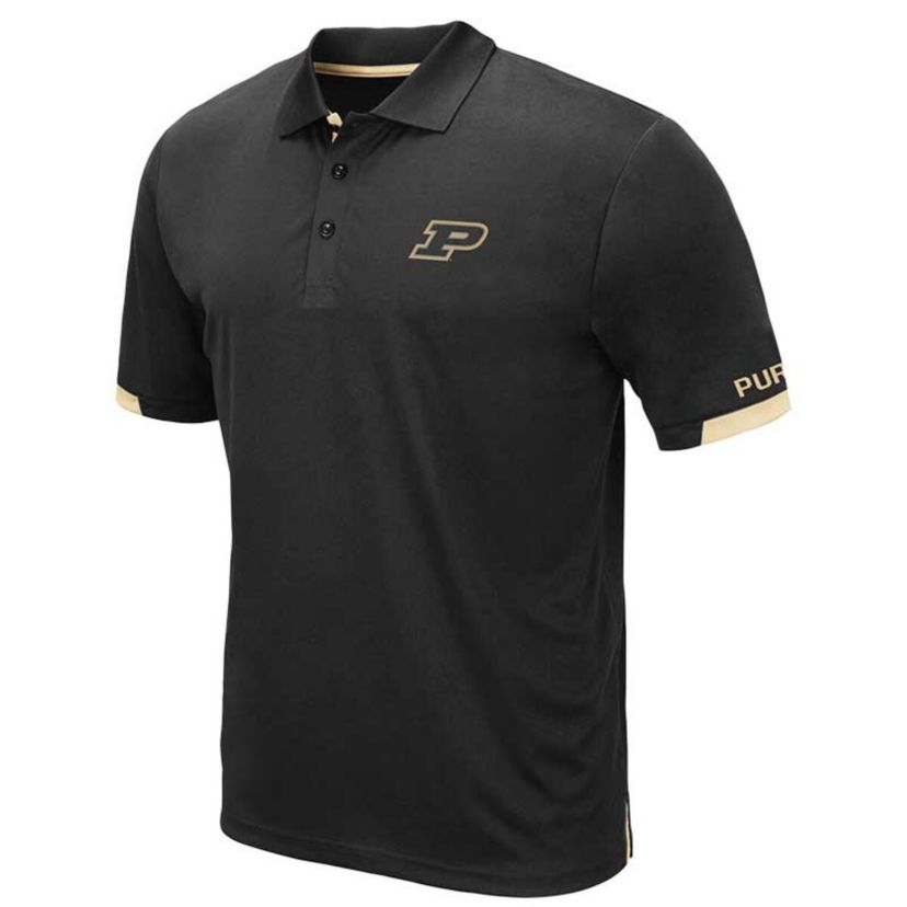 NCAA Purdue Boilermakers Big & Tall Santry Polo
