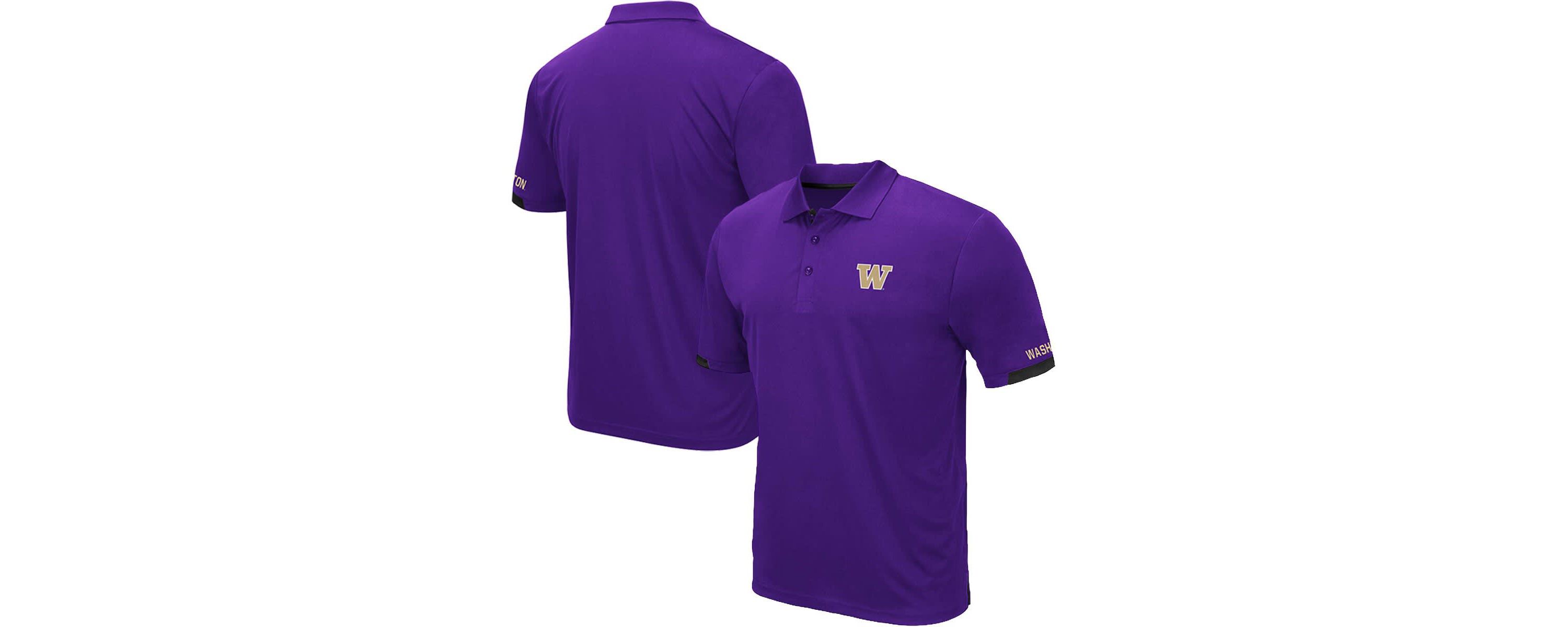 NCAA Washington Huskies Big & Tall Santry Polo
