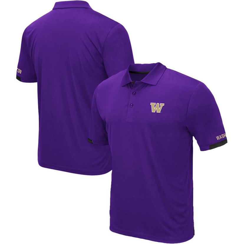 NCAA Washington Huskies Big & Tall Santry Polo