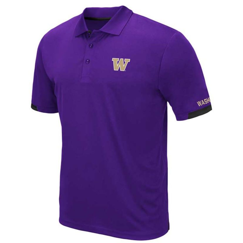 NCAA Washington Huskies Big & Tall Santry Polo