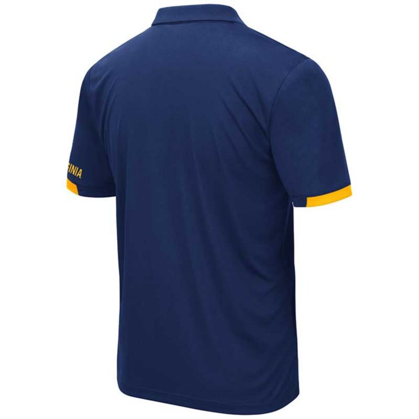 NCAA West Virginia Mountaineers Big & Tall Santry Polo