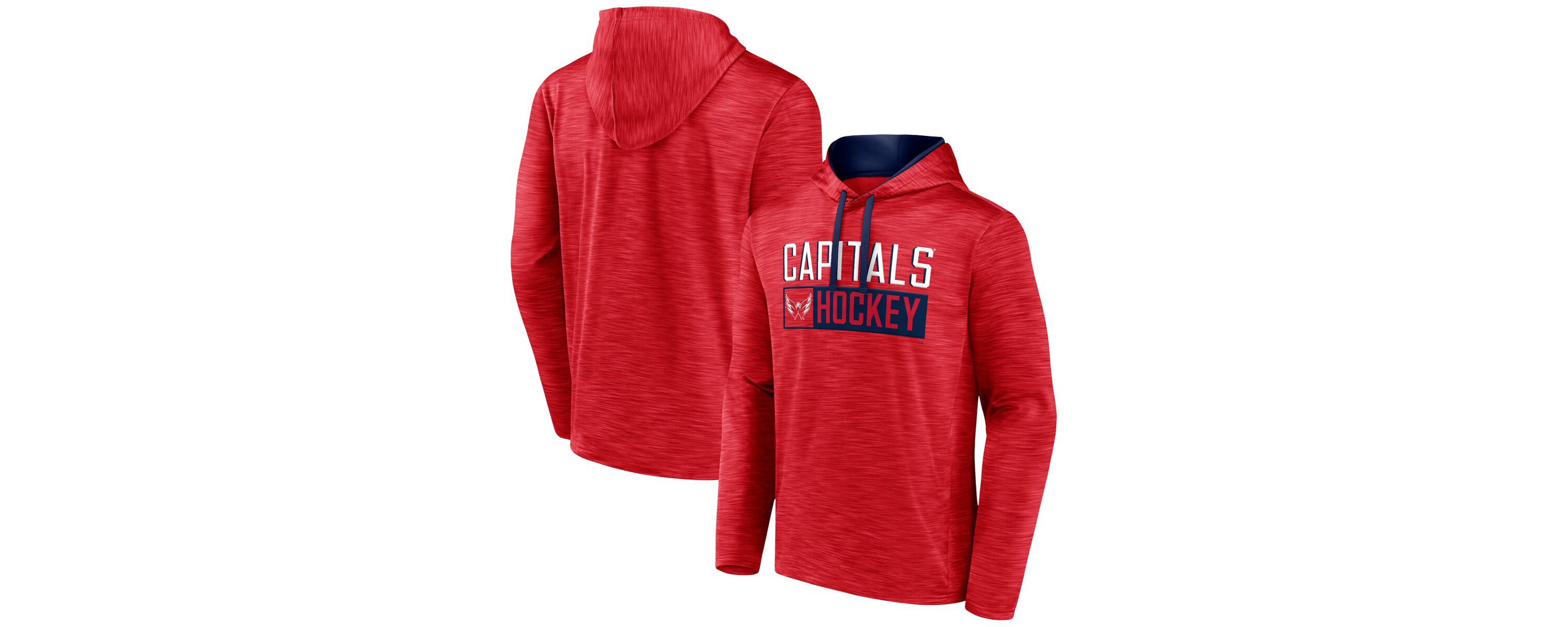 NHL Fanatics Washington Capitals Close Shave Pullover Hoodie