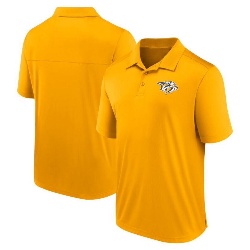 NHL Fanatics Nashville Predators Left Side Block Polo