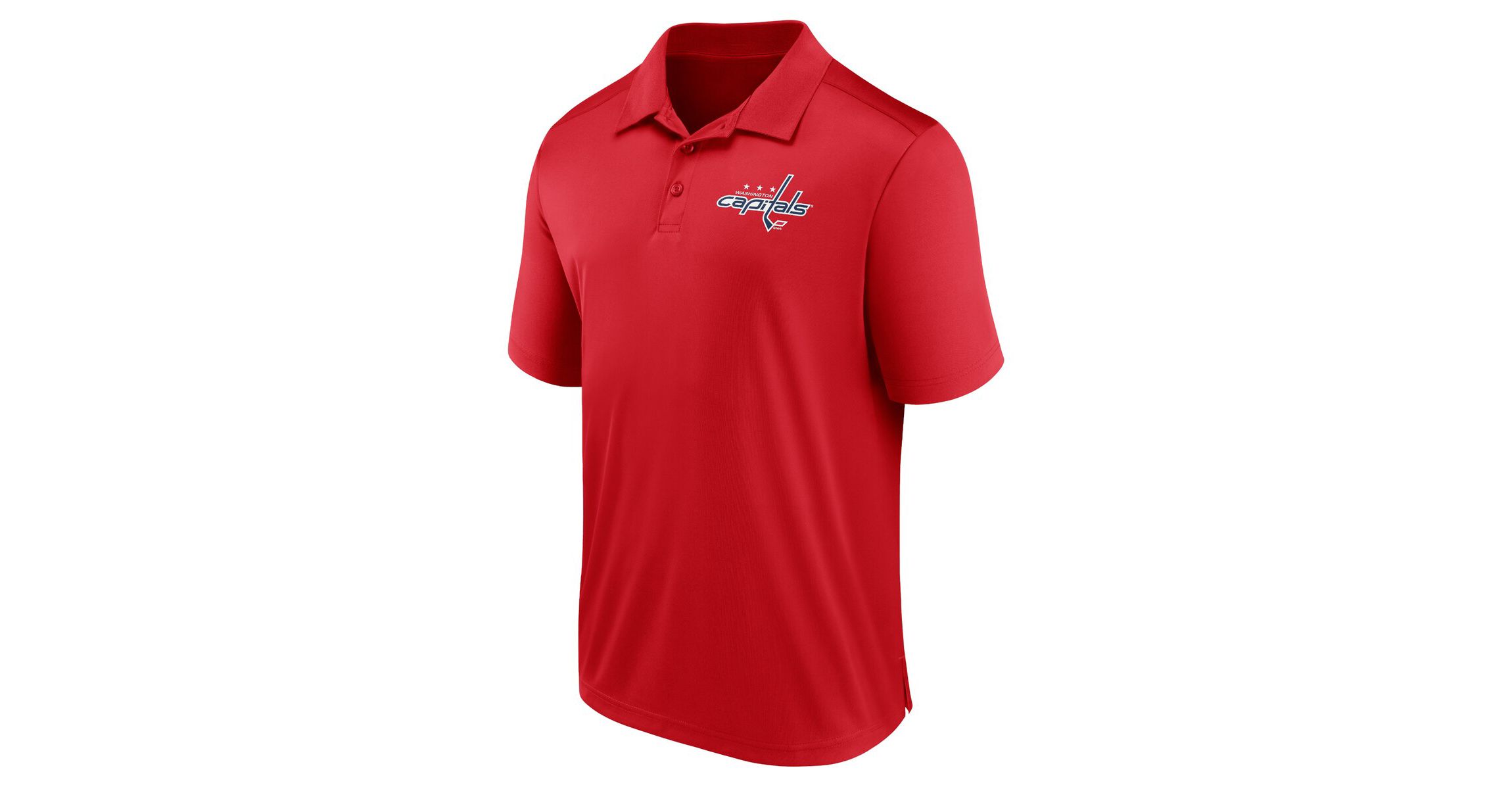 NHL Fanatics Washington Capitals Left Side Block Polo
