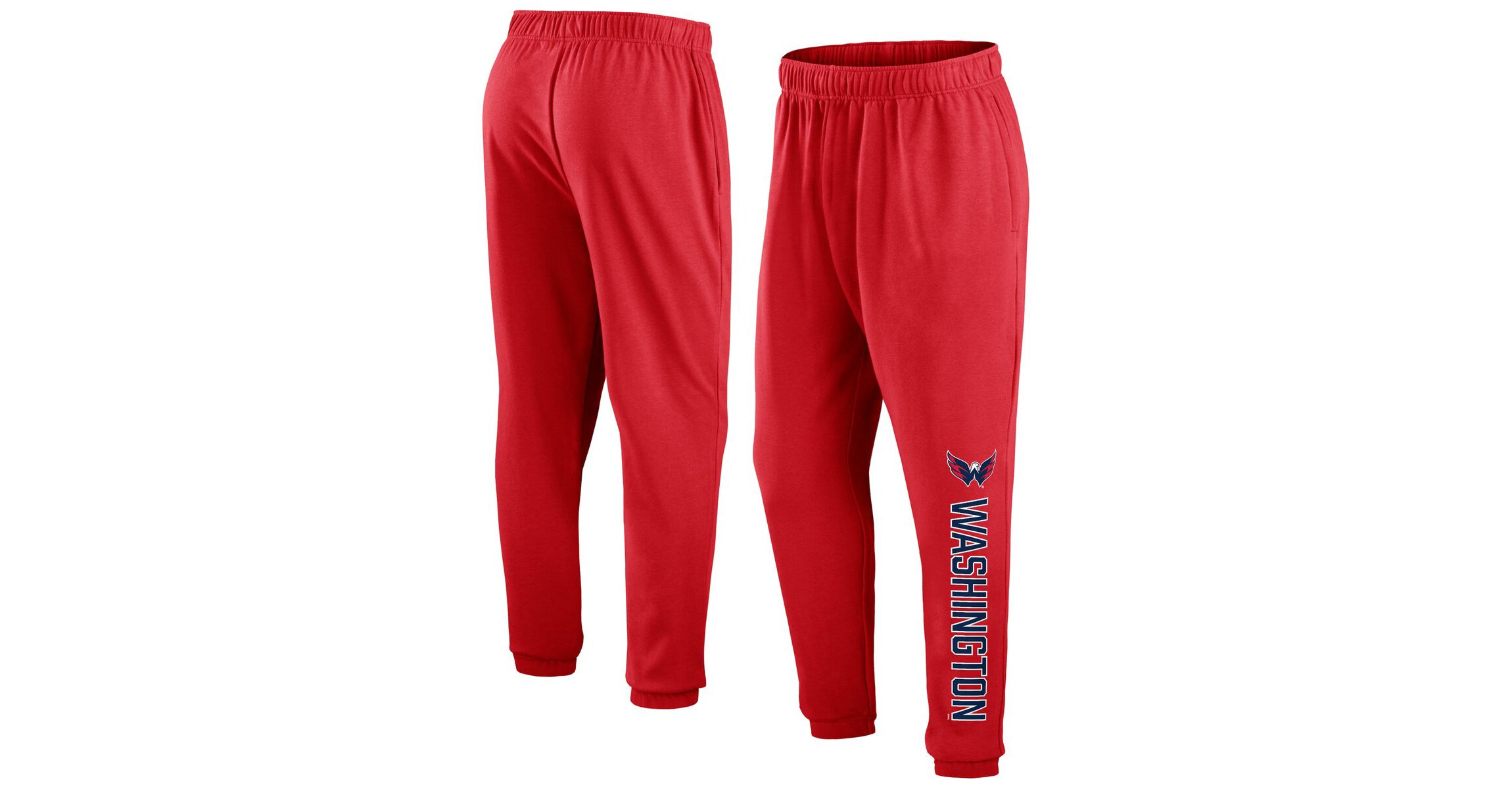 NHL Fanatics Washington Capitals Chop Block Fleece Sweatpants