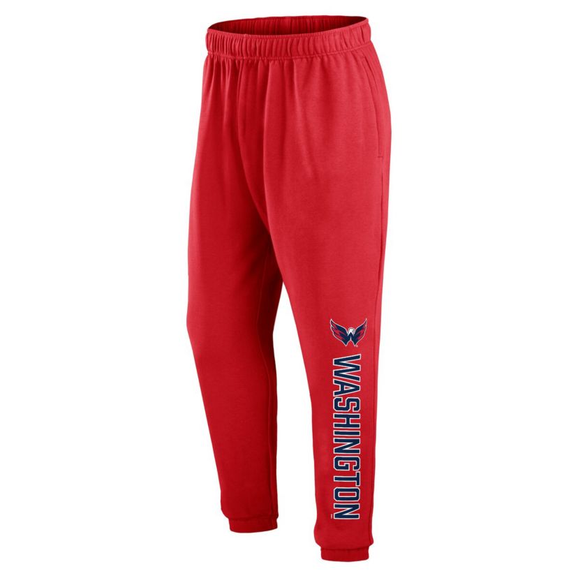 NHL Fanatics Washington Capitals Chop Block Fleece Sweatpants