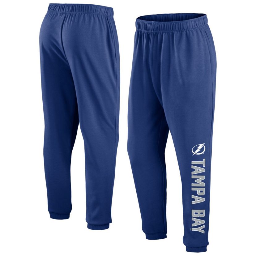 NHL Fanatics Tampa Bay Lightning Chop Block Fleece Sweatpants