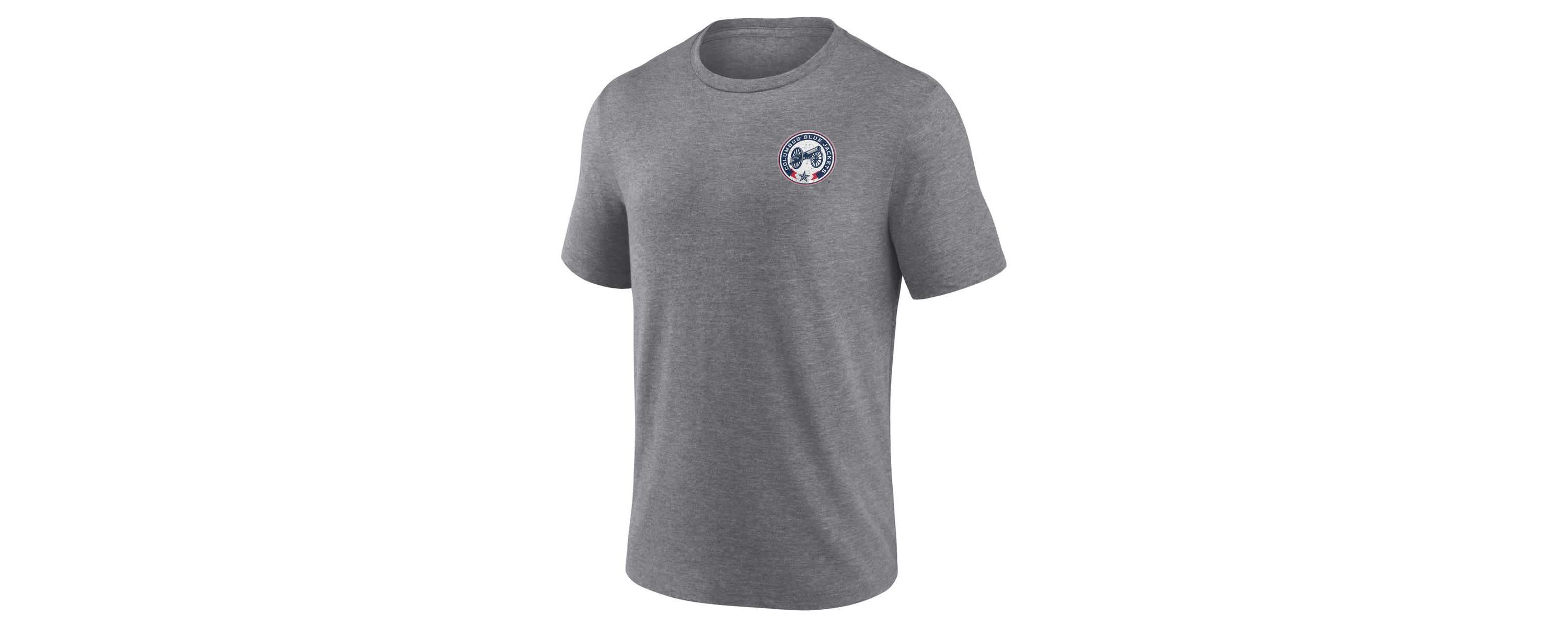 NHL Fanatics Columbus Jackets Winger Tri-Blend T-Shirt