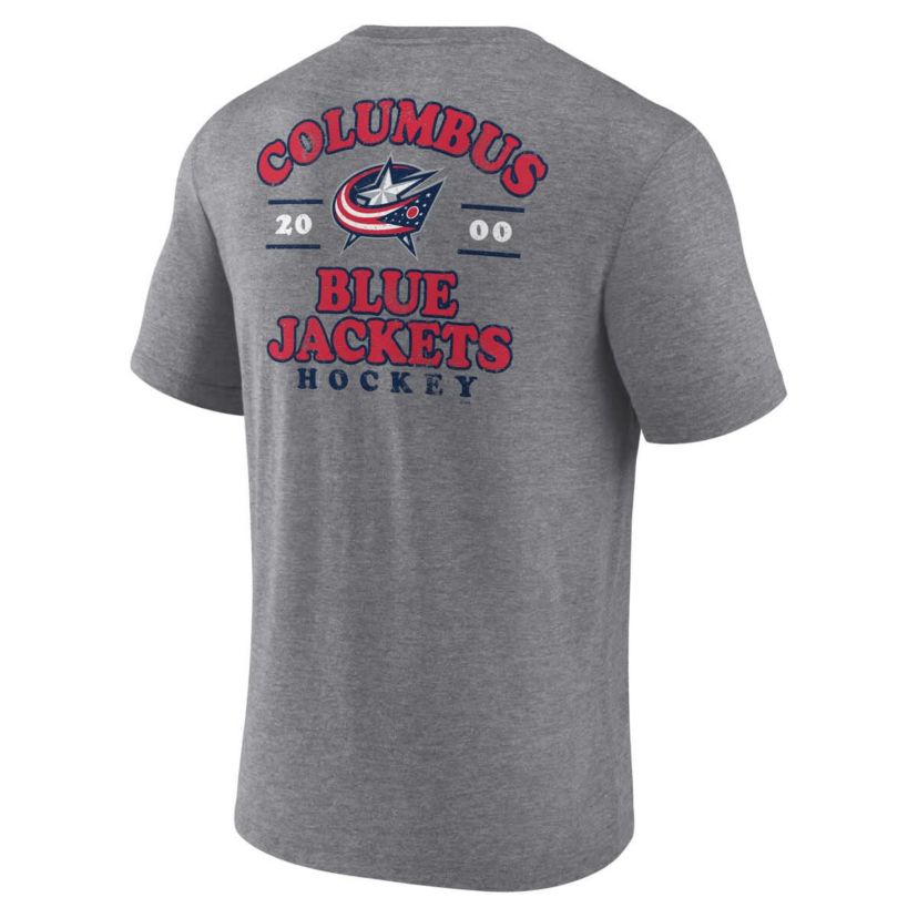 NHL Fanatics Columbus Jackets Winger Tri-Blend T-Shirt