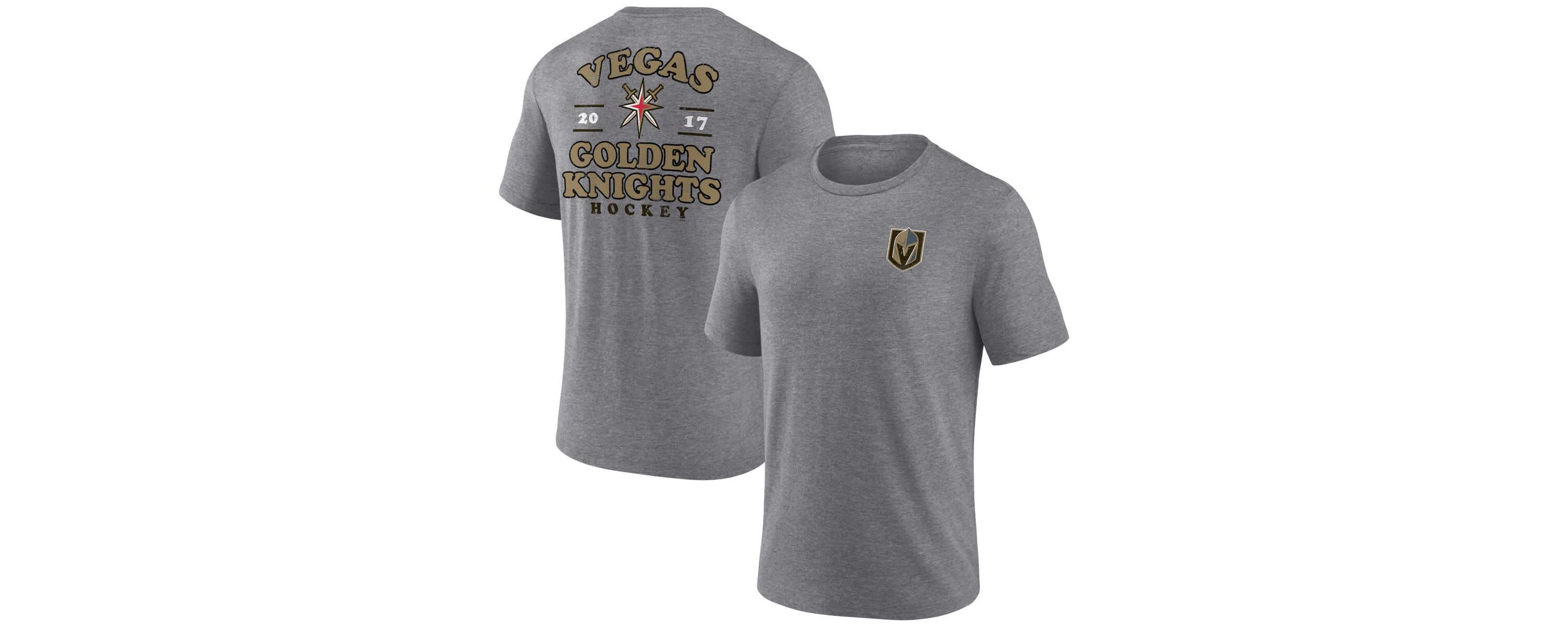 NHL Fanatics Vegas Golden Knights Winger Tri-Blend T-Shirt