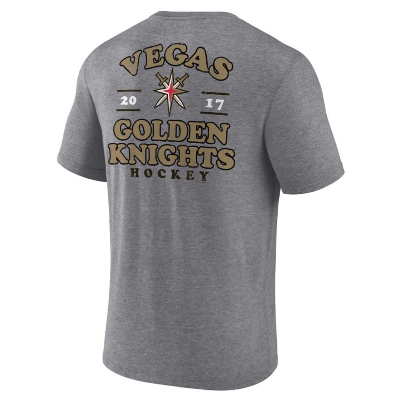 NHL Fanatics Vegas Golden Knights Winger Tri-Blend T-Shirt
