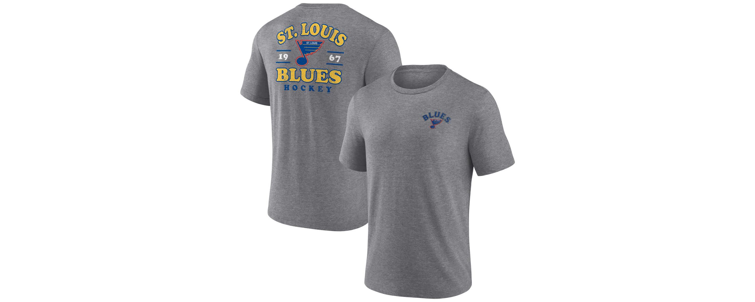 NHL Fanatics St. Louis Blues Winger Tri-Blend T-Shirt