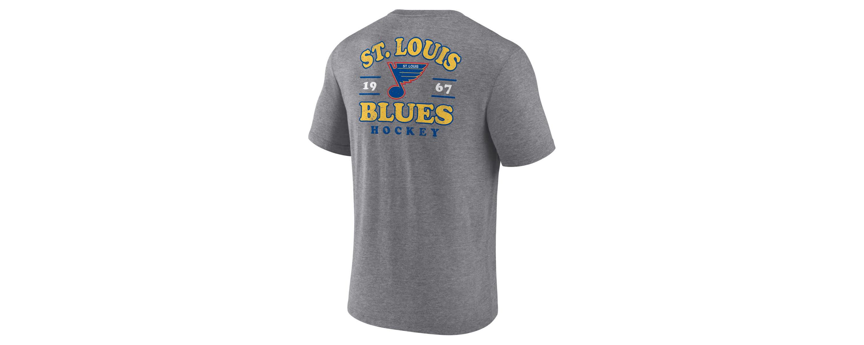 NHL Fanatics St. Louis Blues Winger Tri-Blend T-Shirt