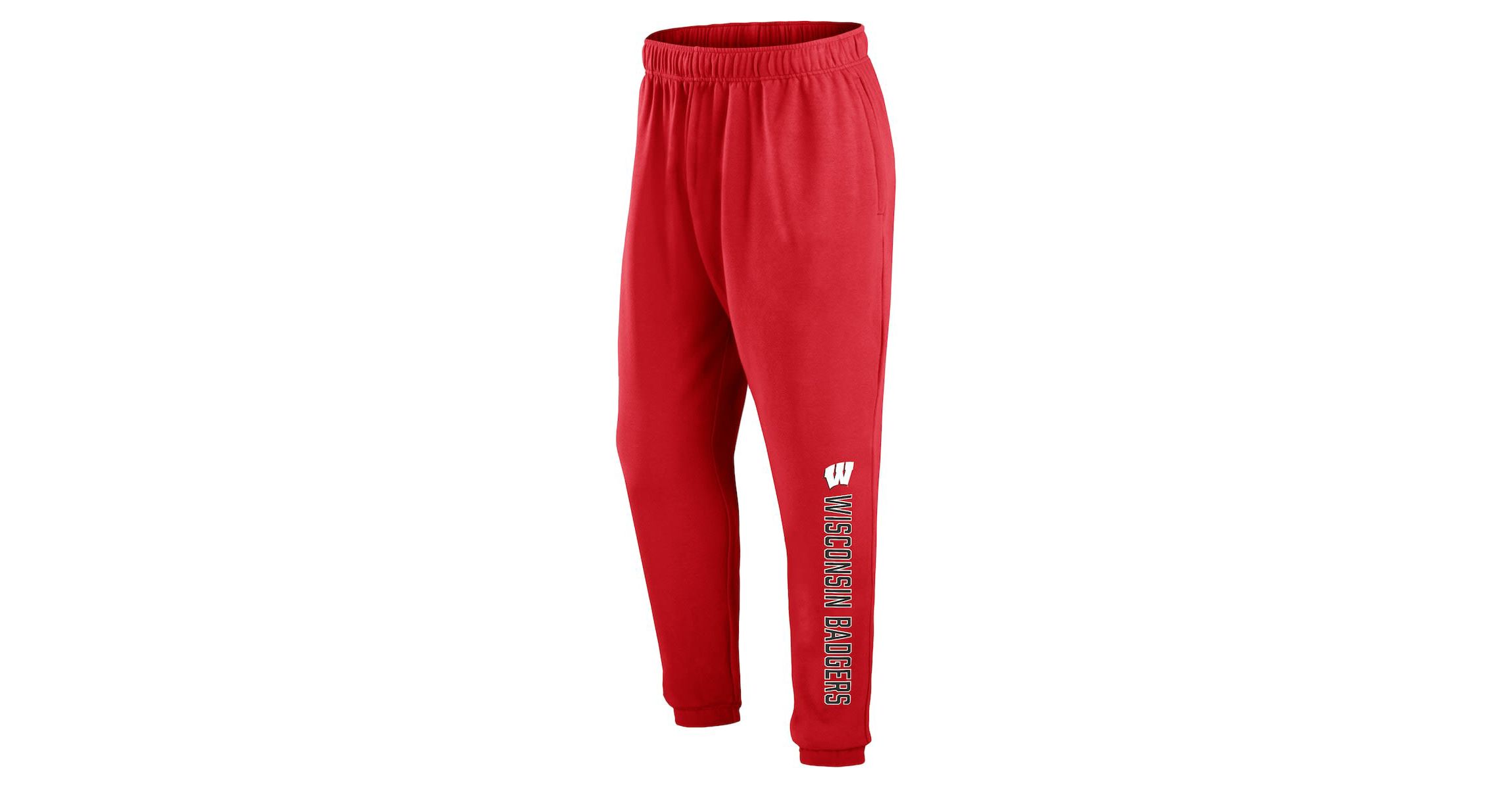 NCAA Fanatics Wisconsin Badgers Chop Block Fleece Sweatpants