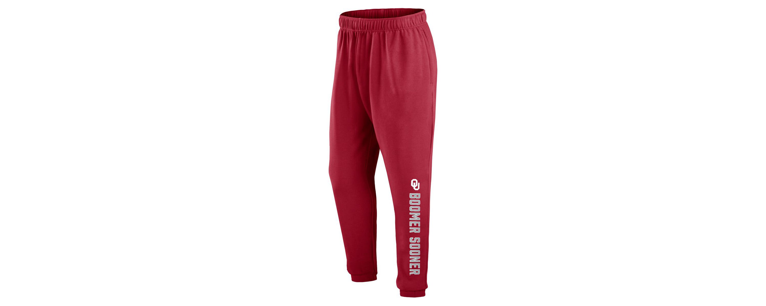 NCAA Fanatics Oklahoma Sooners Chop Block Fleece Sweatpants