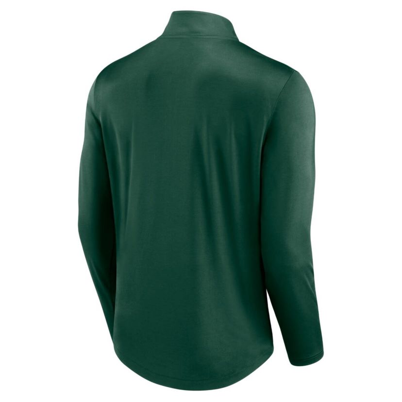 Miami (FL) Hurricanes NCAA Fanatics Miami Hurricanes Quarterback Mock Neck Quarter-Zip Top