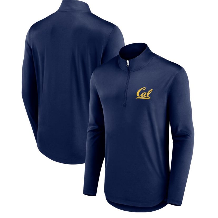 California Golden Bears NCAA Fanatics Cal Bears Quarterback Mock Neck Quarter-Zip Top